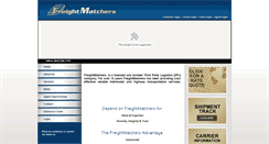 Desktop Screenshot of freightmatchers.com